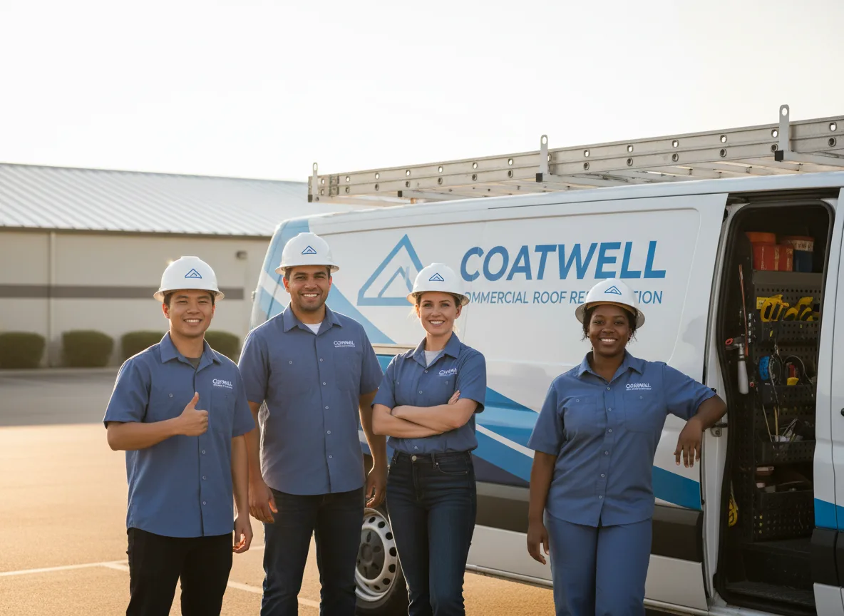 Commercial roof coating company in Crawfordsville, OR